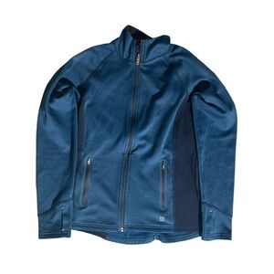 Title Nine Full Zip Jacket, Blue, M, Thumb Holes, Fleece Lined, Great Condition